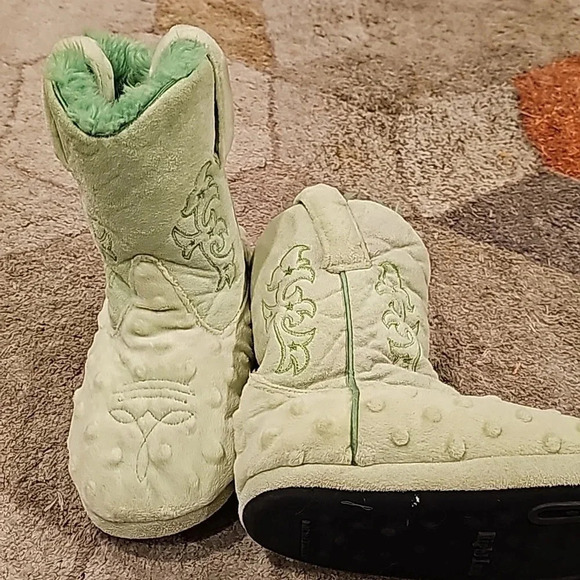 Montana silversmiths cowboy boot slipper - Picture 2 of 2